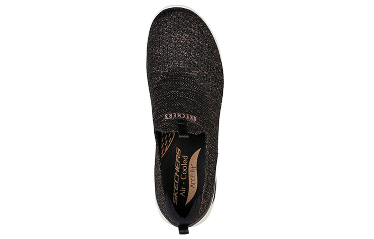 Shop (W) Skechers Arch Fit Refine ''Vetrina Nera'' 104276-BKRG