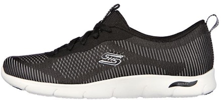 (Women) Skechers Arch Fit Refine 'Black White' 104390-BLK (Women) Skechers Arch Fit Refine 'Black White' 104390-BLK