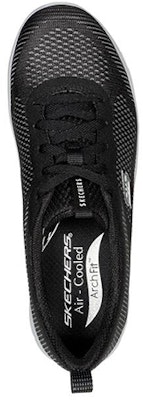 Skechers Arch Fit 精緻版 運動休閒鞋 女款 黑色 Lookbook Skechers Arch Fit 精緻版 運動休閒鞋 女款 黑色