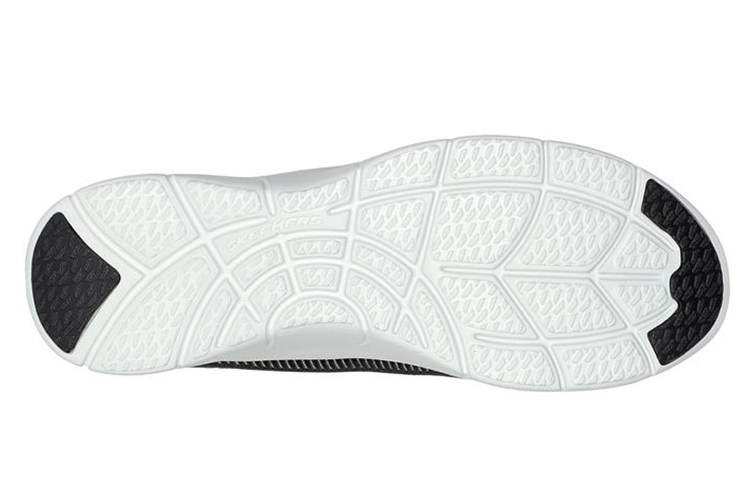Shop (W) Skechers Arch Fit Refine 'Hitam Putih' 104390-BLK