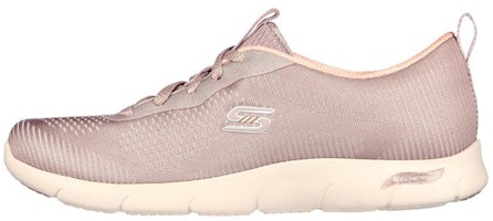 (Women) Skechers Arch Fit Refine 'Dark Grey Brown' 104390-DKTP (Women) Skechers Arch Fit Refine 'Dark Grey Brown' 104390-DKTP