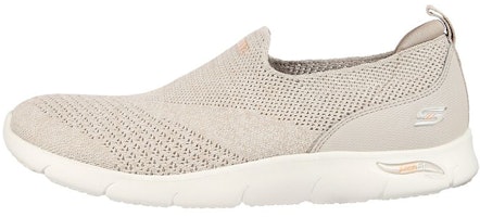 (Women) Skechers Arch Fit Refine 'Don't Go Gray-Brown' 104164-TPE (Women) Skechers Arch Fit Refine 'Don't Go Gray-Brown' 104164-TPE