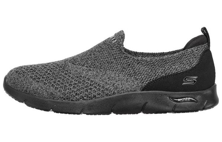 (Women) Skechers Arch Fit Refine 'Grey' 104164-BKCC