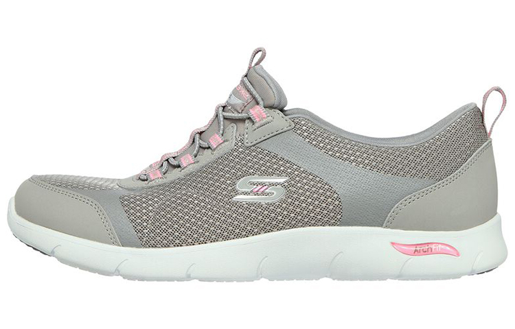 (Women) Skechers Arch Fit Refine 'Grey Pink' 104165-GYPK