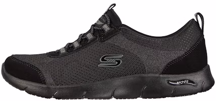 (Women) Skechers Arch Fit Refine 'Her Best Black' 104165-BBK (Women) Skechers Arch Fit Refine 'Her Best Black' 104165-BBK