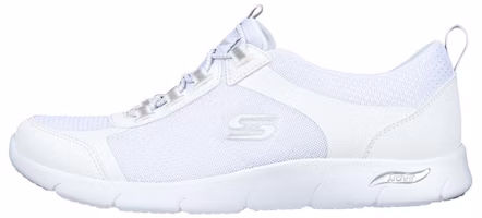 (Women) Skechers Arch Fit Refine 'Her Best White' 104165-WHT (Women) Skechers Arch Fit Refine 'Her Best White' 104165-WHT