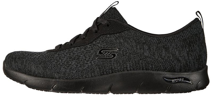 (W) 스케쳐스 아치핏 리파인 '올블랙' (Skechers Arch Fit Refine 'All Black') 104272-BBK Buy (W) 스케쳐스 아치핏 리파인 '올블랙' (Skechers Arch Fit Refine 'All Black') 104272-BBK