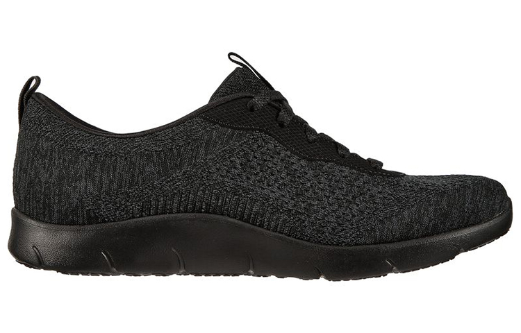 Order (W) Skechers Arch Fit Refine ''Lavish All-Black'' Dames Sneakers Zwart 104272-BBK