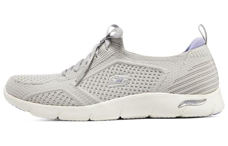 (Women) Skechers Arch Fit Refine 'Light Grey Slip-On' 104249-LTGY
