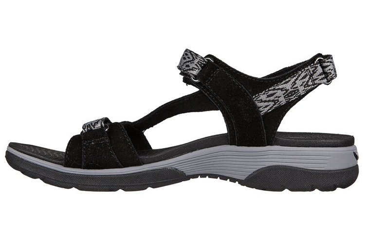 (W) Skechers Arch Fit Reggae 'CMFT Sports Sandal Black'