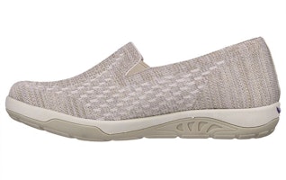 (Women) Skechers Arch Fit Reggae Cup 'For Fun Grey-Brown' 158486-TPE (Women) Skechers Arch Fit Reggae Cup 'For Fun Grey-Brown' 158486-TPE