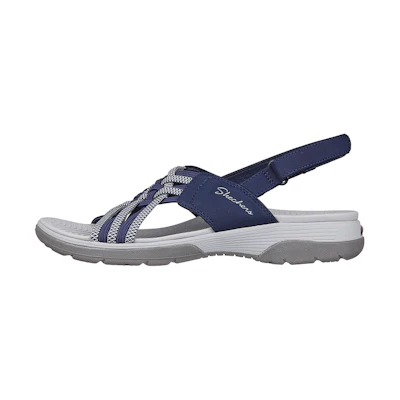 (W) Skechers Arch Fit Reggae Sport 'Blue Grey'