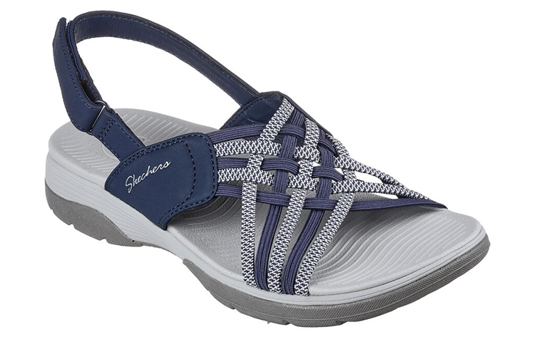 (W) Skechers Arch Fit Reggae Sport 'Blue Grey' 圖 3