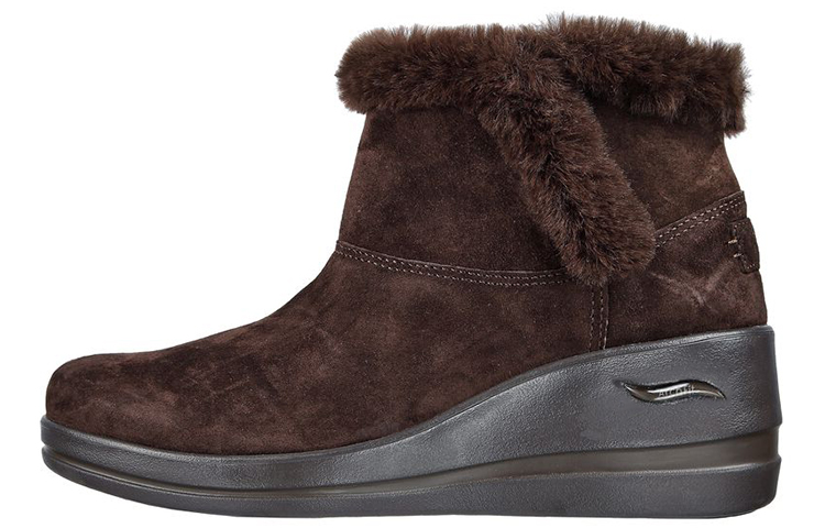 (W) Skechers Arch Fit Rise 'Brown Snow Boot'