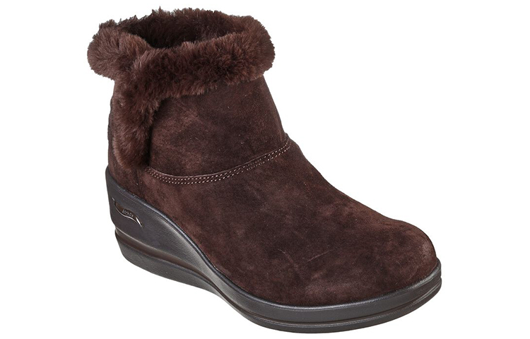 Lookbook (W) Skechers Arch Fit Rise ''Brauner Schneestiefel'' 144470-CHOC