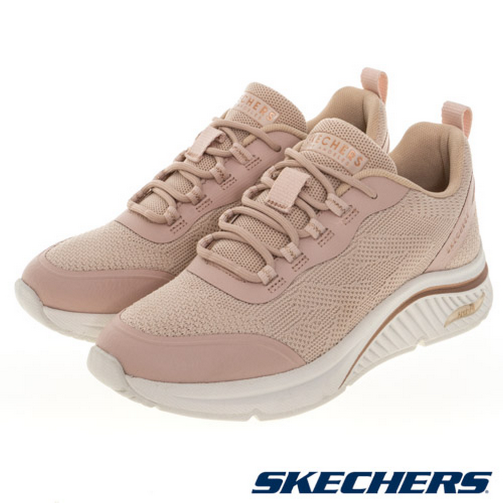 (W) SKECHERS Arch Fit S-Miles Casual Shoes Pink