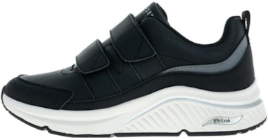 (Women) Skechers Arch Fit S-Miles Shoes 'Black White' 155571-BLK (Women) Skechers Arch Fit S-Miles Shoes 'Black White' 155571-BLK