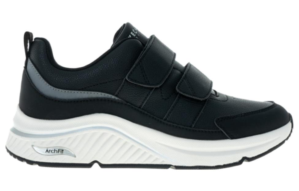 Order (W) Zapatillas Skechers Arch Fit S-Miles 'Negro Blanco'. 155571-BLK