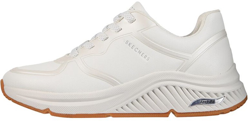 (Women) Skechers Arch Fit: S-Miles Mile Makers 'White' 155570-WHT Buy (Women) Skechers Arch Fit: S-Miles Mile Makers 'White' 155570-WHT