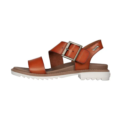 (W) Skechers Arch Fit Sandal 'CMFT Hook-and-Loop Brown'