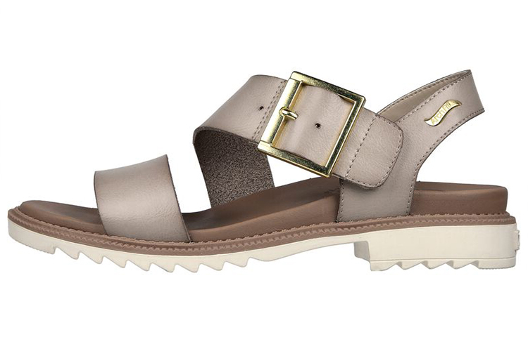 (Women) Skechers Arch Fit Sandal 'Grey Brown' 163336-TPE