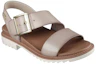 Lookbook (W) Sandalia Skechers Arch Fit 'Gris Marrón' 163336-TPE