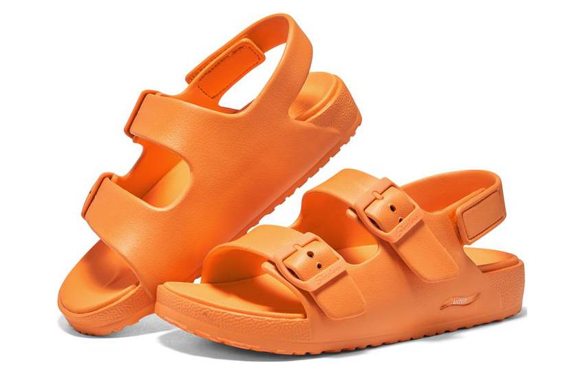 Lookbook (W) 스케쳐스 아치핏 샌들 '오렌지 버블' 🫧 111597-ORG