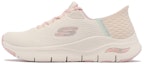 Buy (W) Skechers Arch Fit Slip-Ins 'Beige Pink' Beige Pink 149568-OFPK