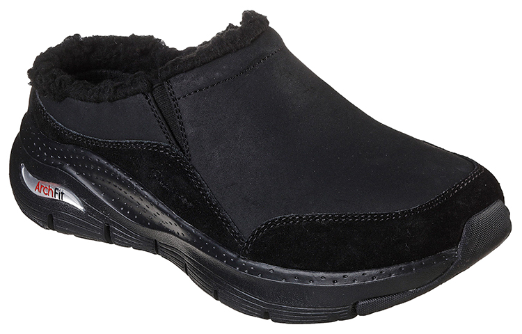 Lookbook (W) Skechers Arch Fit Smooth 'Hitam' 167202-BBK