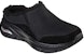 (W) Skechers Arch Fit Smooth 'Hitam' 167202-BBK