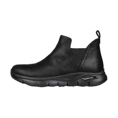 (W) Skechers Arch Fit Smooth 'Black Chelsea'