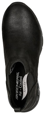 (W) スケッチャーズ アーチフィット スムース チェルシー (ブラック) 167367-BBK Shop (W) スケッチャーズ アーチフィット スムース チェルシー (ブラック) 167367-BBK