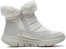 Order (W) Skechers Arch Fit Smooth 'Cool Puff Cuero Patentado Blanco' 167252-WWHT