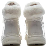 Shop (W) Skechers Arch Fit Smooth 'Cool Puff Cuero Patentado Blanco' 167252-WWHT