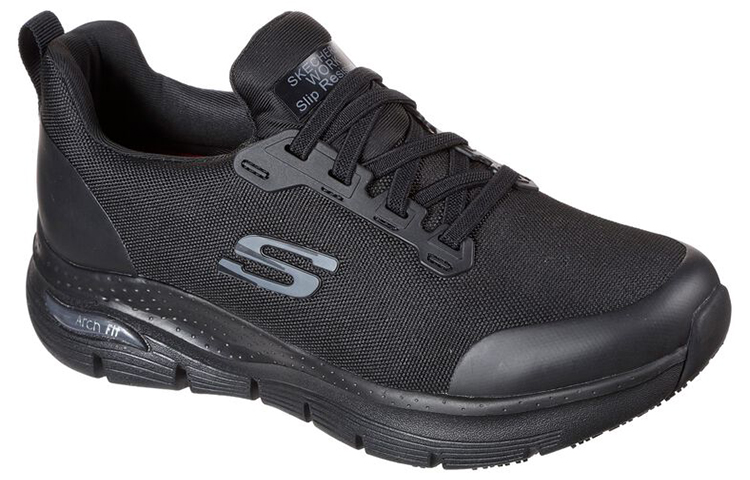 (W) Skechers Arch Fit SR 'All Black' 圖 3