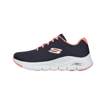 (W) Skechers Arch Fit SR 'Blue Pink'