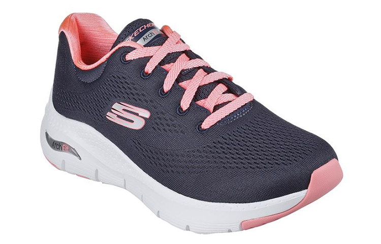 Lookbook (W) Skechers Arch Fit SR 'Biru Merah Jambu' 149057-NVCL