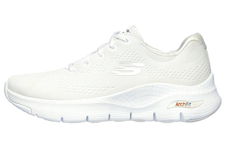 (Women) Skechers Arch Fit SR 'White' 149057-WNVR
