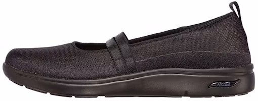 (Women) Skechers Arch Fit Uplift-Mindful 'Black Slip-On' 136571-BBK (Women) Skechers Arch Fit Uplift-Mindful 'Black Slip-On' 136571-BBK