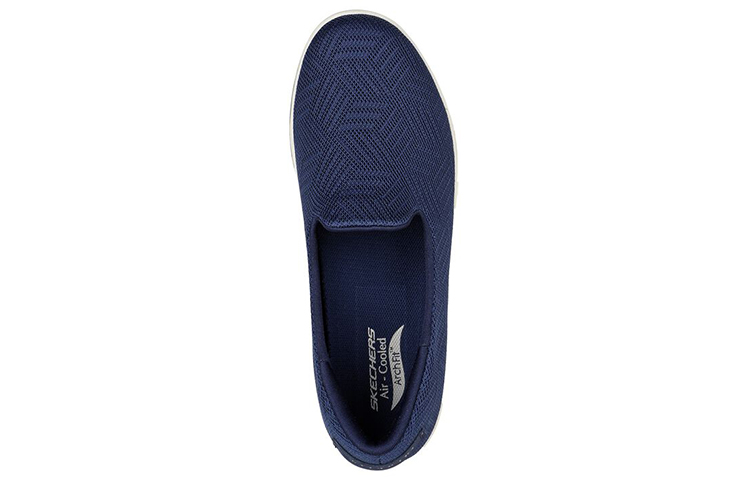 (W) Skechers Arch Fit Uplift-Savvy Slip-On 'Casual Sport Blue' 圖 4