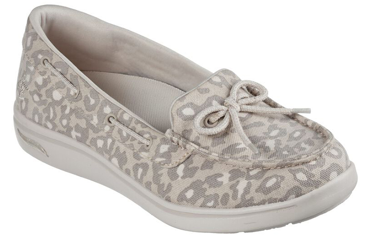 Lookbook (Women) Skechers Arch Fit Uplift 'Anchored Grey-Brown' 136621-TPE