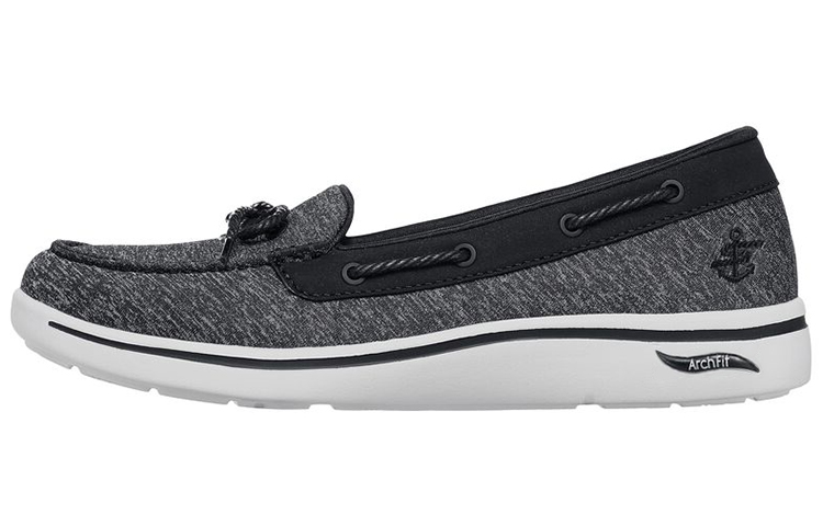 (Women) Skechers Arch Fit Uplift 'Black Casual' 136602-BKW
