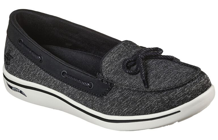 Lookbook (Women) Skechers Arch Fit Uplift 'Black Casual' 136602-BKW