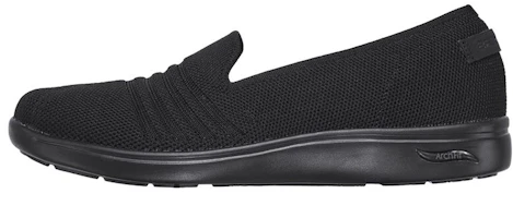 (Women) Skechers Arch Fit Uplift 'Breathable Black' 136560-BBK (Women) Skechers Arch Fit Uplift 'Breathable Black' 136560-BBK