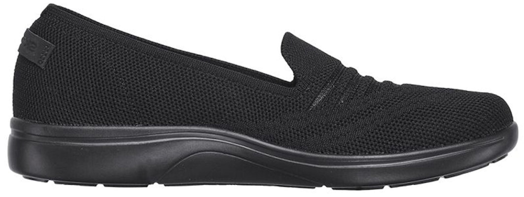 Skechers Arch Fit Uplift 舒適透氣運動休閒鞋 女款 黑 Order Skechers Arch Fit Uplift 舒適透氣運動休閒鞋 女款 黑