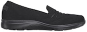 Order (W) Skechers Arch Fit Uplift 'Hitam Bernafas' 136560-BBK