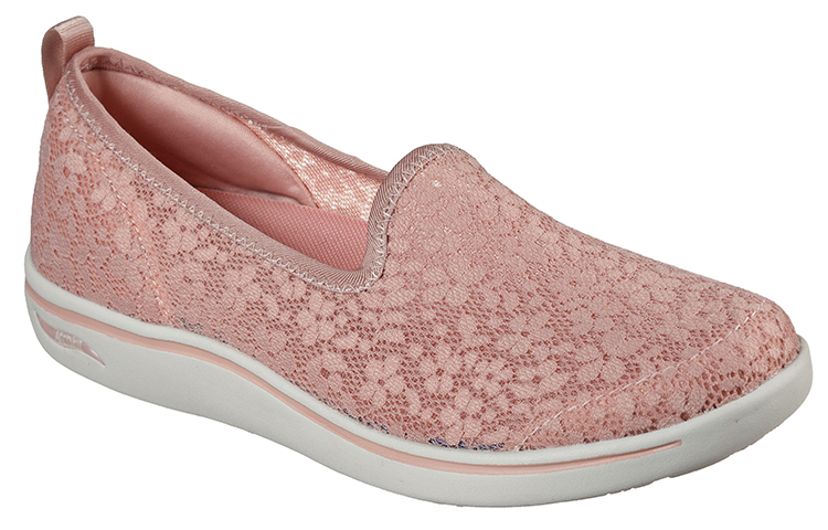 Lookbook (Women) Skechers Arch Fit Uplift 'Breathable Comfort Pink' 136561-MVE