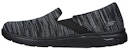 (W) Skechers Arch Fit Uplift 'Cheerful Black Slip-On' Kasut Slip-On Hitam Ceria 136576-BKGY