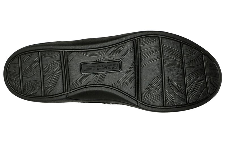 Purchase (Women) Skechers Arch Fit Uplift 'Cheerful Black Slip-On' 136576-BKGY