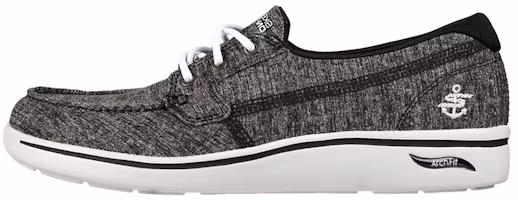 (Women) Skechers Arch Fit Uplift 'Equator Black' 136610-BKW (Women) Skechers Arch Fit Uplift 'Equator Black' 136610-BKW